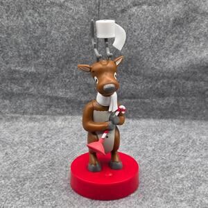 Hallmark Northpole Deer John Motion Activated Singing Talking Christmas Reindeer